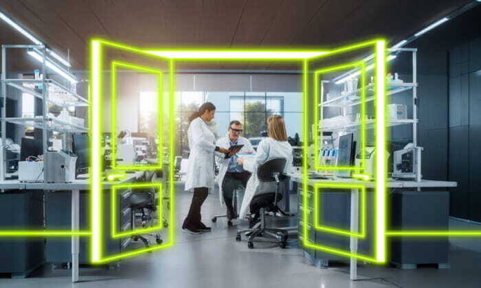 Opening doors slider lab 02