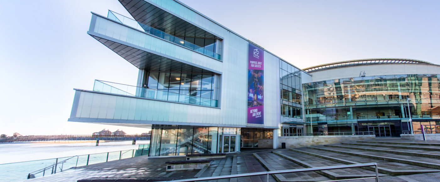 Exterior image of ICC Belfast venue 3