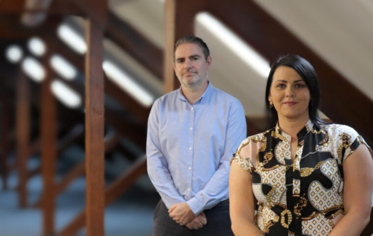 Maria Diffley and Liam Mc Evoy Co Founders Sustain IQ