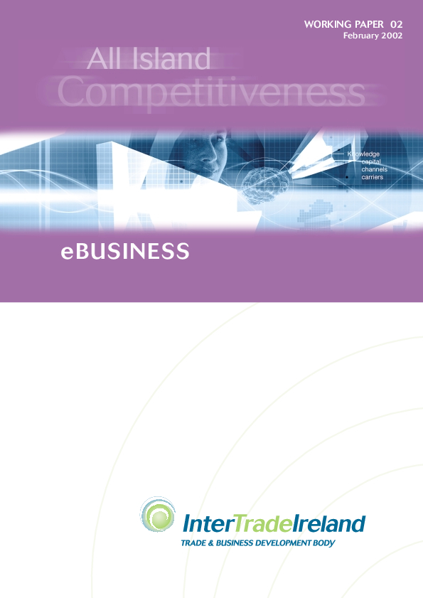 All Island Competitiveness E business Working Paper