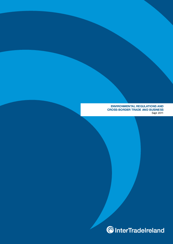 Environmental Regulationsand Cross Border Trade and Business Report September 2011
