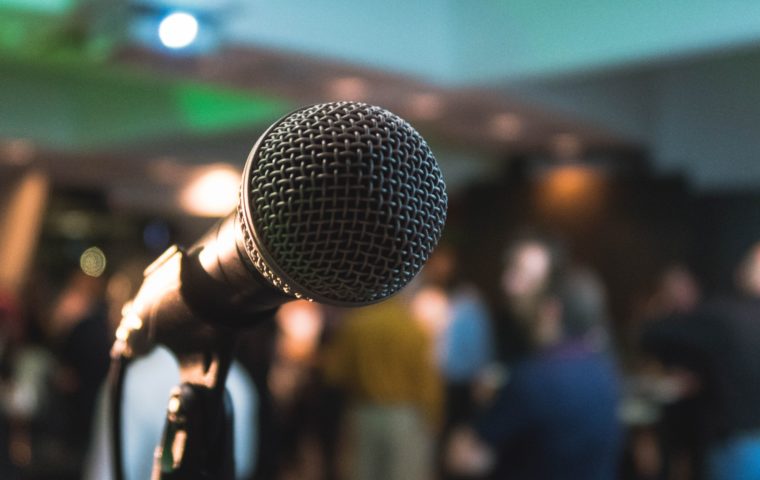 Microphone at event